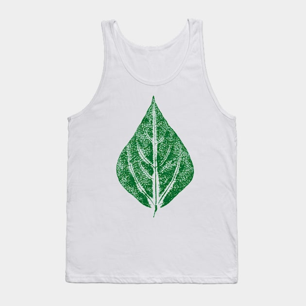 Bean Leaf Tank Top by Nikokosmos